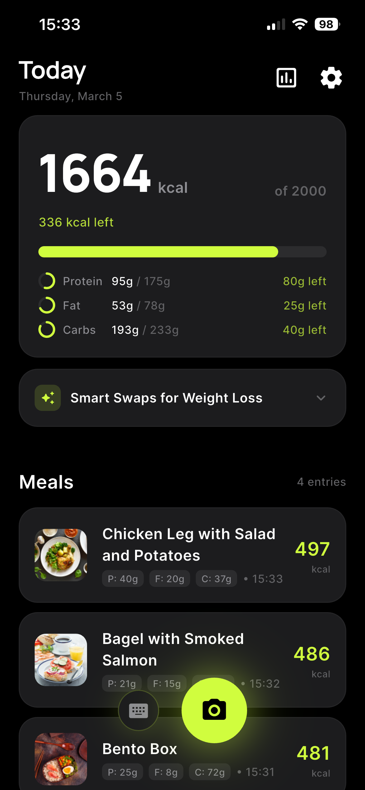 Vaha App Screenshot